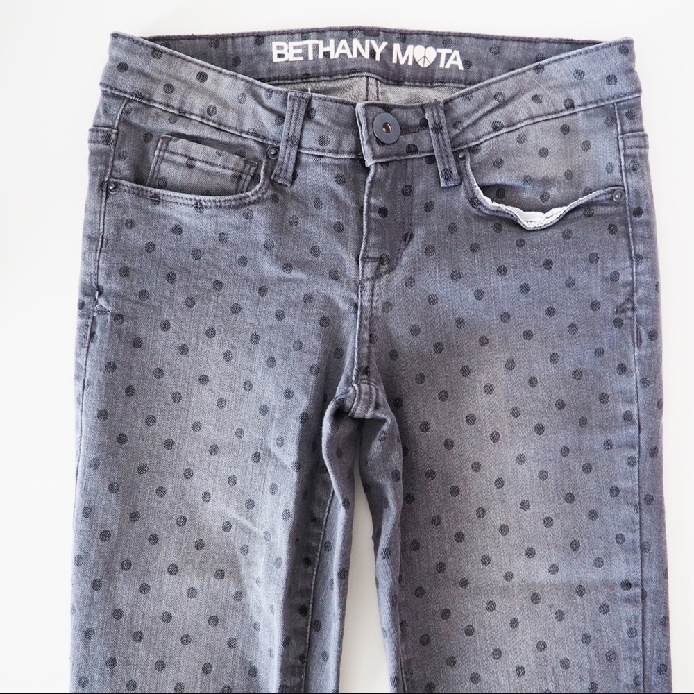 Aeropostale Bethany Mota Polka Dot Ankle Jegging - Picture 4 of 9